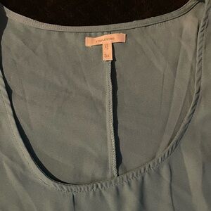 Maurices Teal Sleeveless Blouse